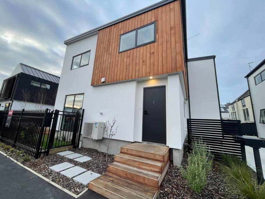 Cbd Luxury Parkside Living 2 Bedroom With Parking Christchurch Eksteriør billede